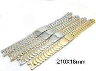 Cổ điển thủ công Ba Lan Mens Stainless Steel Bracelet Xem Belt Super Link rộng hơn