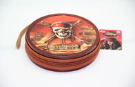 Tái chế Zipper Vòng kim loại Tin CD Case Pirates Of The Caribbean
