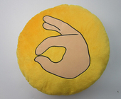 Emoji Emoticon Vàng Vòng Đệm Và Gối nhồi bông Plush Toy