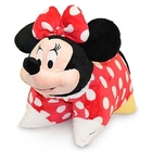 Red đáng yêu Disney Minnie Mouse Toddler Gối Với Plush Minnie Head