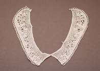 Ren Handmade trắng 100 bông Peter Pan Crochet Collar Motif cho Dresses