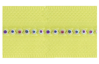 Sparkle trang trí kim cương Zipper Với Rhinestone trượt đầy màu sắc # 5