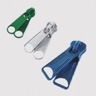 Kim loại Sliders với Double Pullers, kiểu dáng của khách hàng và Logo Chào mừng Zipper