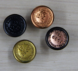 Painted Buttons tùy Quần áo Embossed Logo Đối với Áo