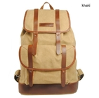 New Style châu Âu vải Canvas schoolbag Travel vai Backpack Bag For Men Phụ nữ