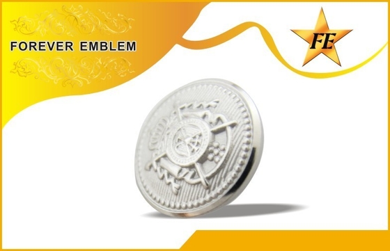 Mạ vàng thau Quần áo Buttons tùy kim loại Với Rivet Đối với ngành may
