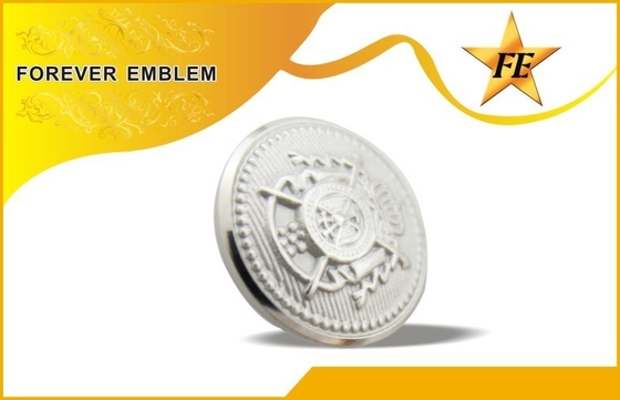 Mạ vàng thau Quần áo Buttons tùy kim loại Với Rivet Đối với ngành may