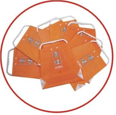 Quần áo tùy chỉnh Túi nhựa Xử lý khuyến mãi Túi mua sắm