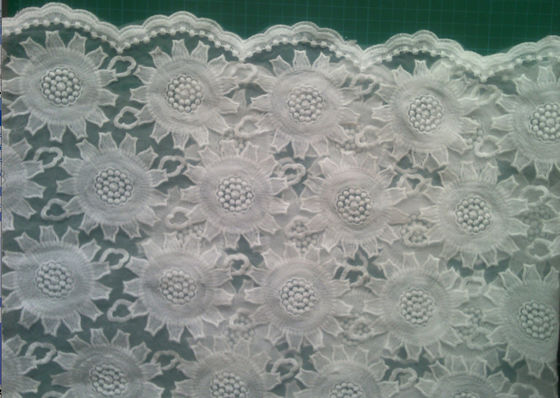 80cm organza thêu ren Vải bông dùng cho váy cưới