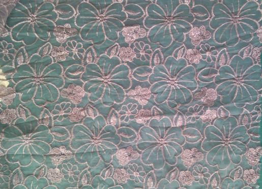 Polyester thêu ren Vải