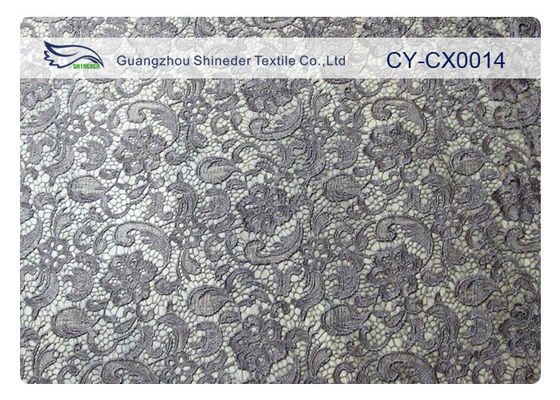 Vải ren thêu có độ bền cao cho may cắt tỉa CY-CX0014
