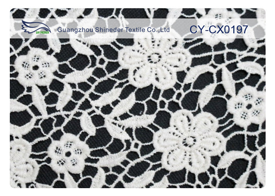 Thân thiện với môi thêu ren vải cho áo cưới CY-CX0197