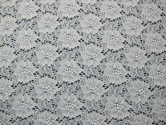 Ngà đàn hồi hoa ren vải / Crochet đàn hồi vải nước hòa tan CY-DK0013