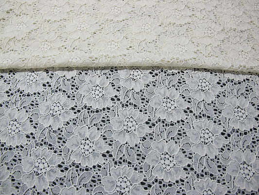 Ngà đàn hồi hoa ren vải / Crochet đàn hồi vải nước hòa tan CY-DK0013