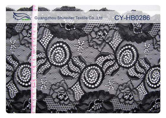 Thiết kế thoải mái Jacquard vải ren đàn hồi cho đồ lót OEM CY-HB0286
