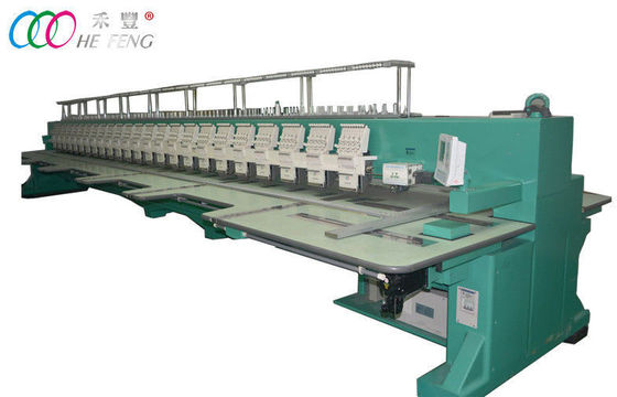 24 Thủ trưởng đa Heads thêu vi tính Máy 1000 RPM cho may / ren