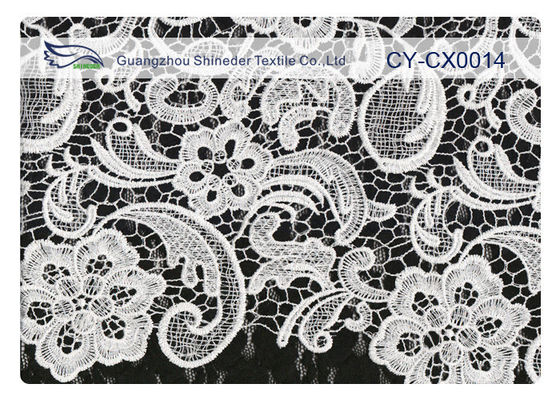 OEM / ODM tùy chỉnh Nylon vải thêu ren cho trang phục CY-CX0014