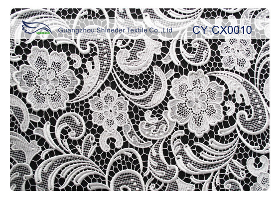 Thân thiện với môi thêu ren vải, Nylon ren bông vải CY-CX0010