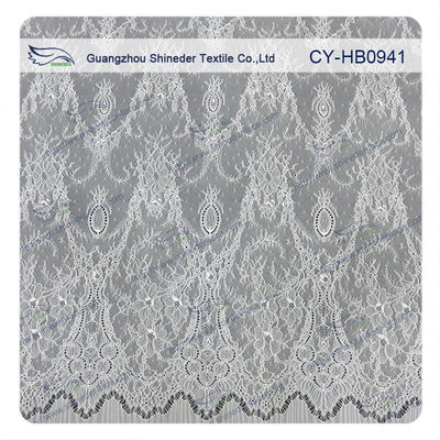 Antique trang trí lông mi ren Trim vải với sò điệp, hoa Lace Trim