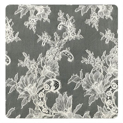 Ngà lông mi Chantilly Lace Trim, Bridal kem dây vải ren