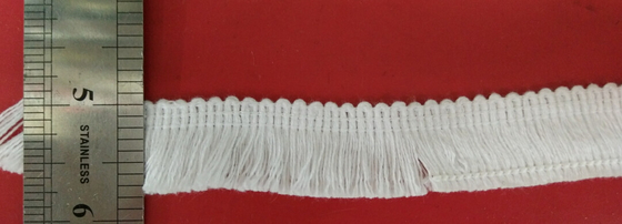 Mềm dày ngắn Fringe Crochet Lace Edging / bông ren Trim