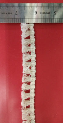 Thưa thớt ngắn Fringe trang trí ren Trim, Vintage Lace Trim