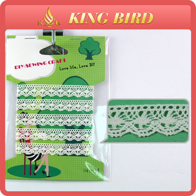 DIY ren Cắt ren Ribbon Trim trang trí bông DIY móc
