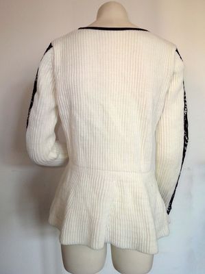 Ren lót PU cổ cắt Ladies áo thun áo len mặc quần áo hoặc tùy chỉnh