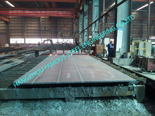 Khu vệ sinh rộng Clearspan công nghiệp bằng kim loại Được trang bị sẵn AISC 80 X 110