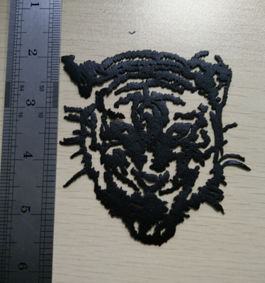 Tiger Head trong Chuyển Đen nhiệt Hãy chuyển nhiệt riêng của bạn