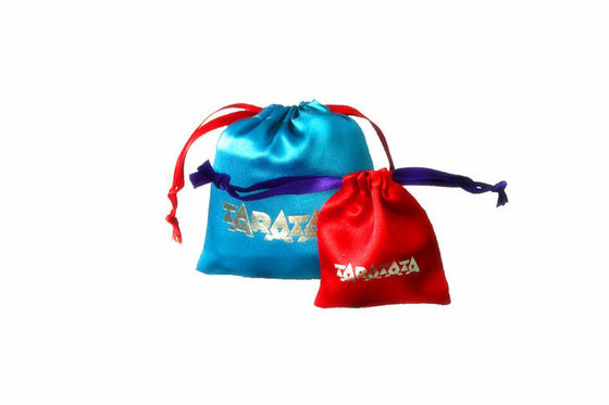 Trang sức dây kéo màu xanh Pouch quà tặng đóng gói, Proof ẩm 13 * 16cm