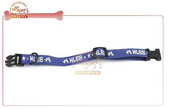 Customised Jacquard Nylon Webbing Đối Dog Collars Cá nhân