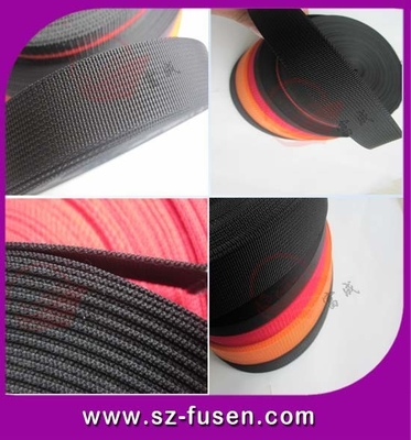 Đầy màu sắc dệt 100% Nylon Strap Webbing Ví Ba lô / Belt / Thể thao