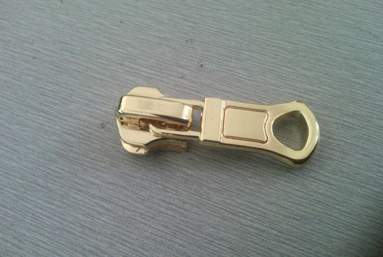 Mạ hợp kim tùy Zipper Kéo Vàng Professional Đối với quần áo