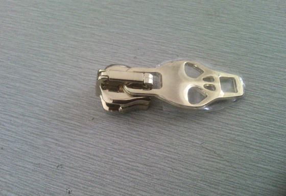Thay Skull mẫu vàng Zipper Pull, hợp kim Zipper Pull Sửa chữa