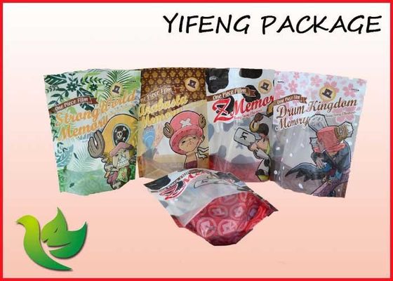 Custom Logo nhựa Stand Up Pouches Với Zipper Đối với thực phẩm đóng gói