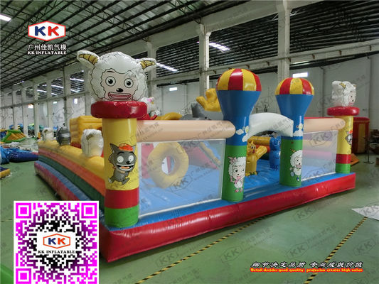 Vườn Inflatable Fun Park Toddler Bouncing Games tùy chỉnh