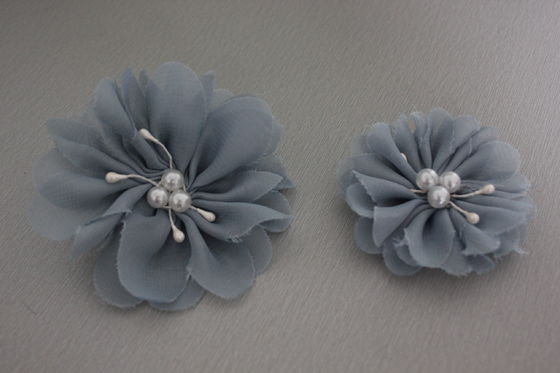 Voan hồng nhân tạo hoa corsage
