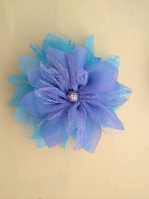 Voan hồng nhân tạo hoa corsage