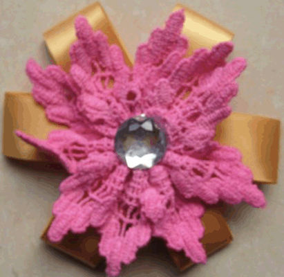 Ren bông nhân tạo hoa corsage