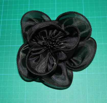 Đen may đẹp voan hoa nhân tạo corsage cho trang phục buổi tối