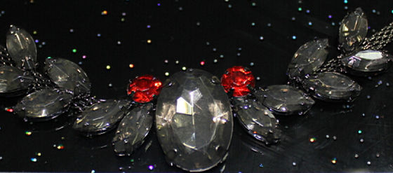 Trang trí Đen Handmade Vòng ABS Flexible vàng thời trang Pearl / hợp kim