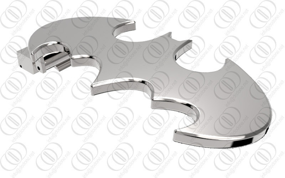 Bạc Inox Batman Belt Buckle Gương Shiny xát