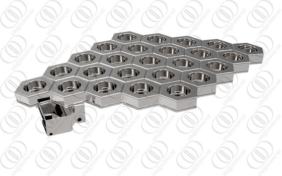Thay Stylish Stainless Steel Belt Buckle Với nhiều màu Giọng