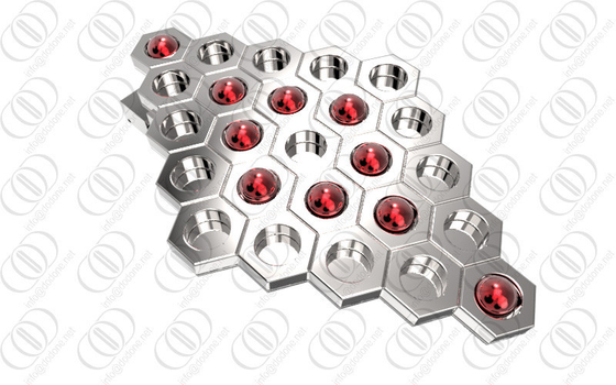 Thay Stylish Stainless Steel Belt Buckle Với nhiều màu Giọng