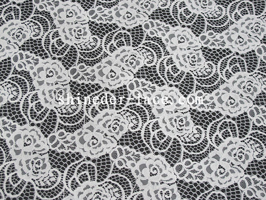 Giải trí / Phong cách ngọt ngào bông Nylon Vải ren tinh tế cho trắng Charming dài ăn mặc SYD-0188