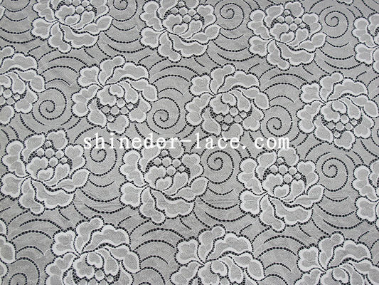 Đơn giản / Elegant hoa mẫu bông Nylon vải ren cho thời trang Mash SYD-0171