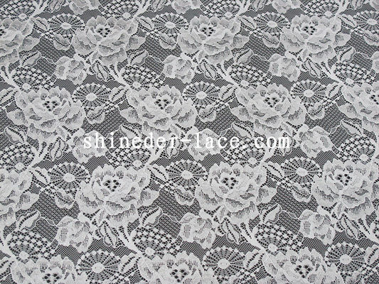 150cm chiều rộng nylon ren vải hoa / đặc biệt mô hình lá cho hàng may mặc của phụ nữ syd-0170
