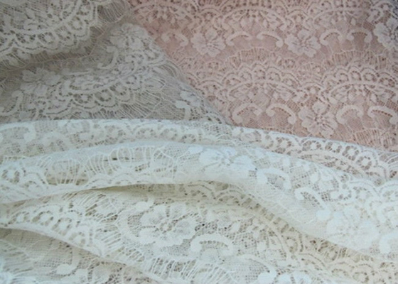 100% Nylon vải ren cho hàng may mặc, đồ trang trí trong nhà CY-DN0001