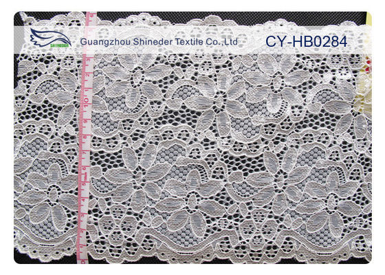 Thiết kế tươi đàn hồi Nylon vải ren cho mũ, áo sơ mi CY-HB0284
